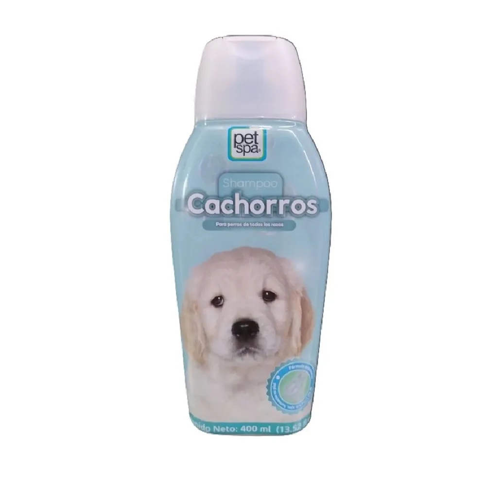 SHAMPOO PET SPA PARA PERROS CACHORROS 400 ML | El Rejo Web
